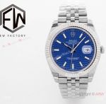 Swiss Grade Replica Rolex Datejust II 41 mm EWF Cla.3235 Blue Fluted Motif 904l Steel Watch